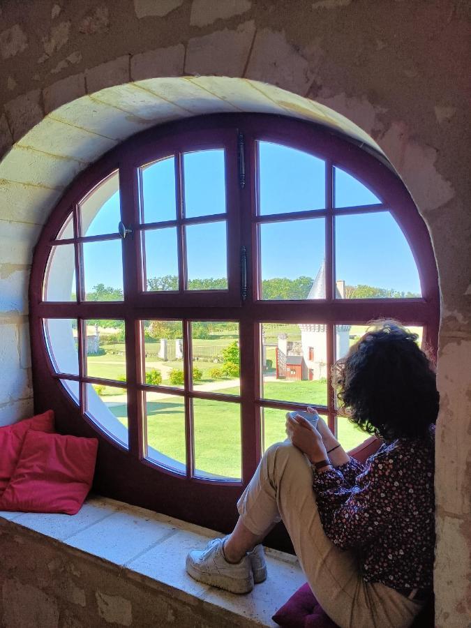 Chambres D'Hotes Au Chateau De Gizeux Luaran gambar