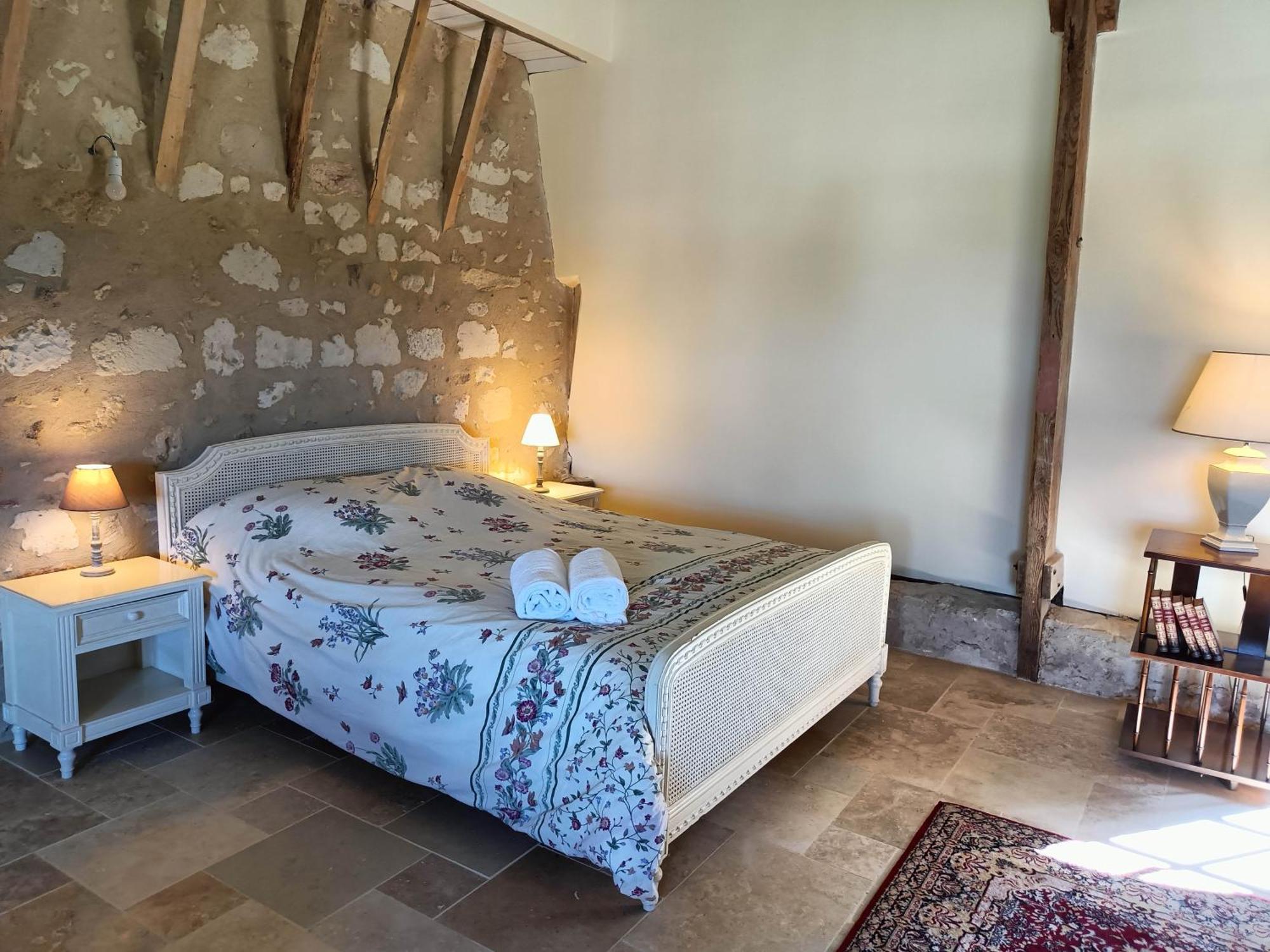Chambres D'Hotes Au Chateau De Gizeux Luaran gambar