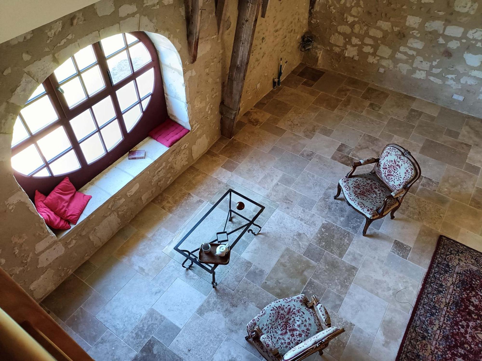 Chambres D'Hotes Au Chateau De Gizeux Luaran gambar