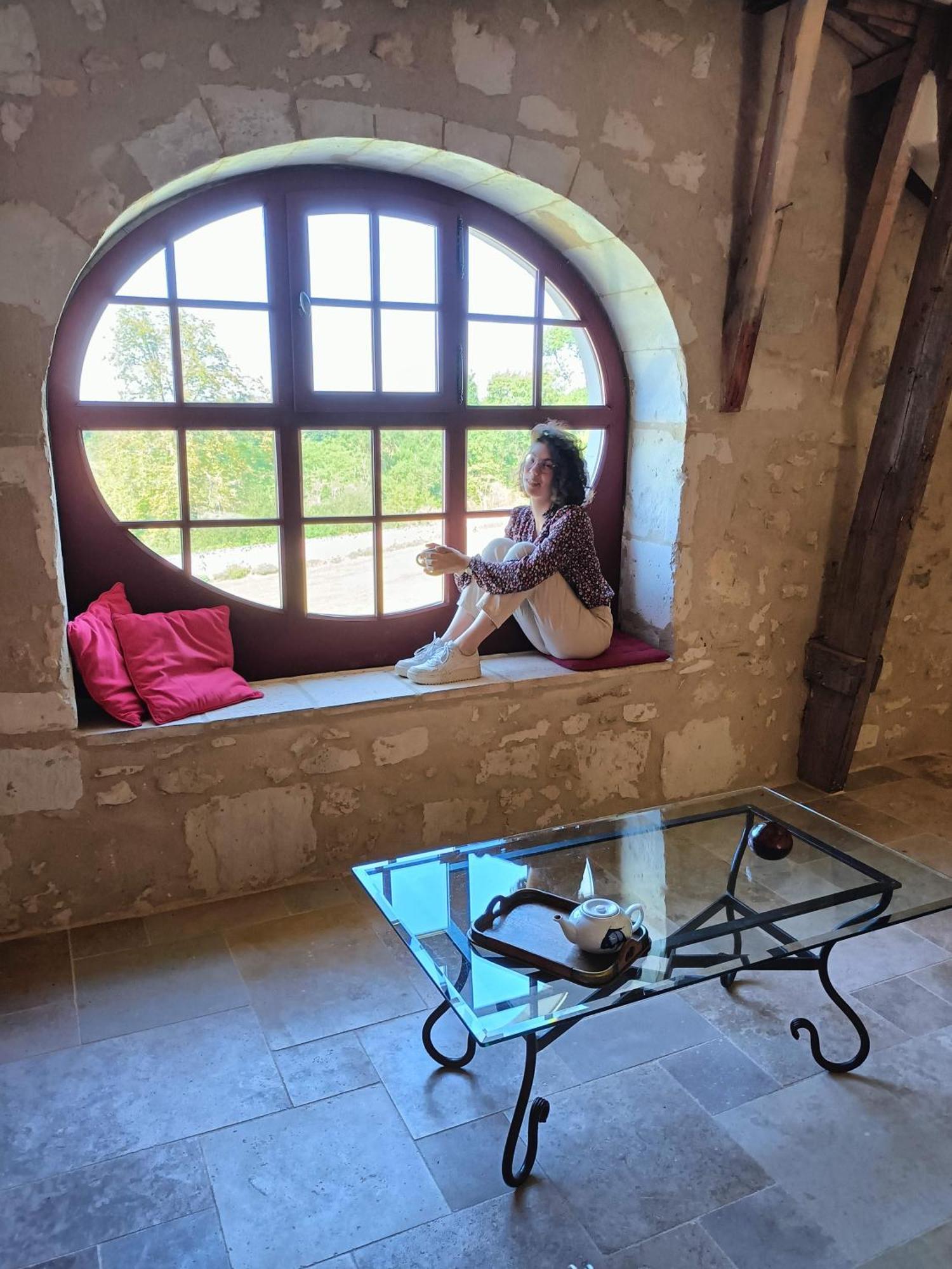 Chambres D'Hotes Au Chateau De Gizeux Luaran gambar
